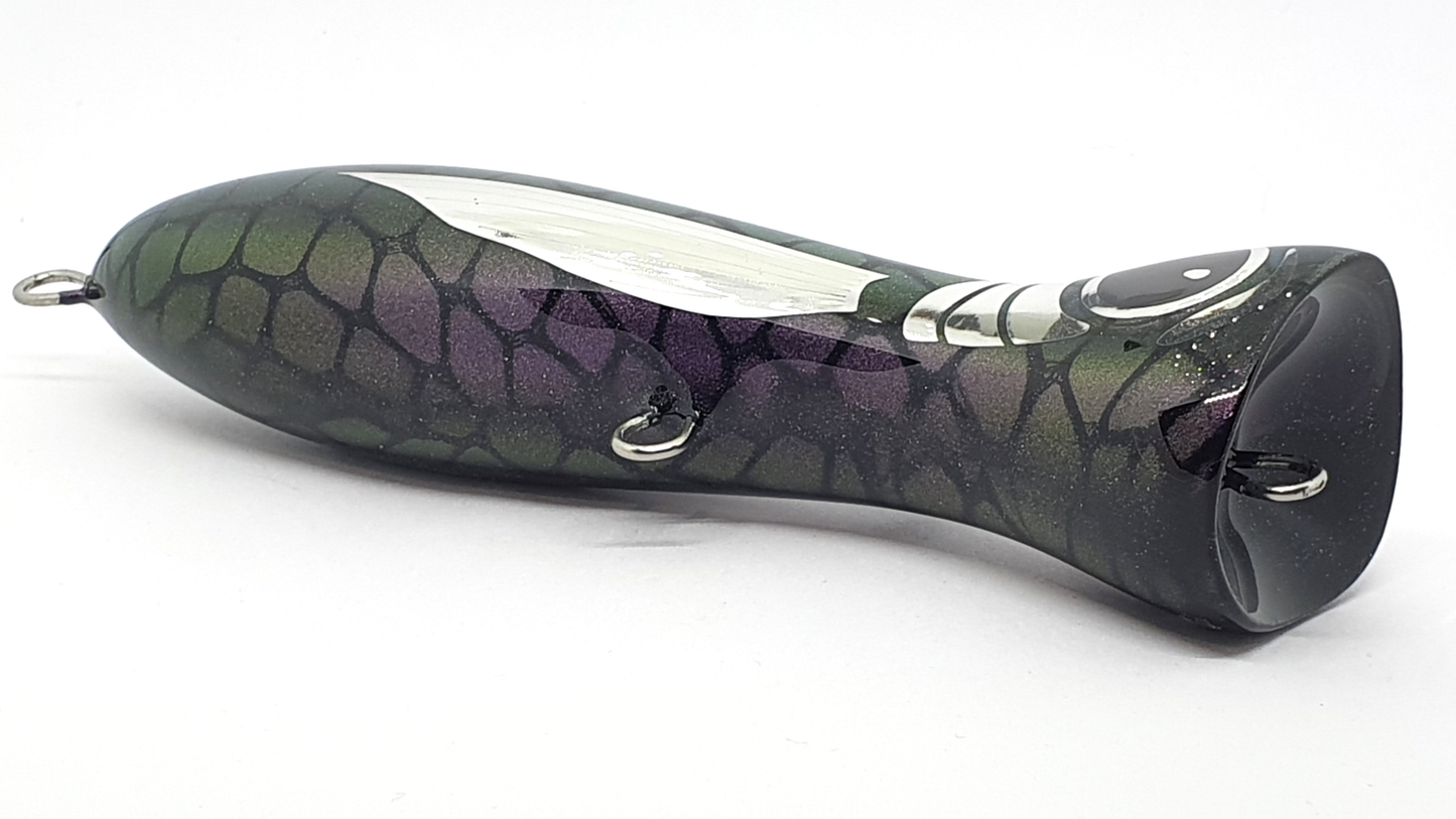 Popper 150mm - Colourshift Purple/Green