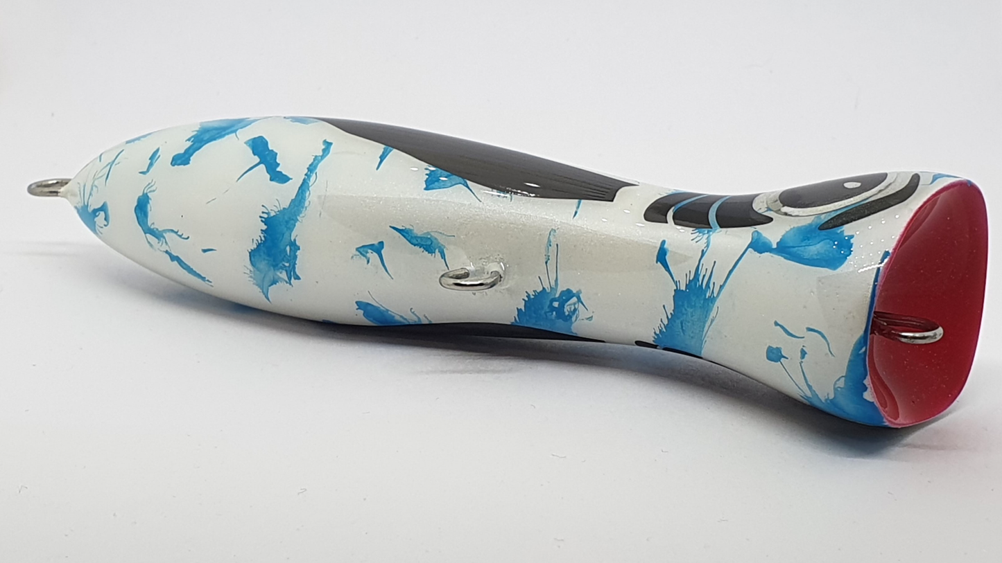 Popper 150mm - Blue Splatter