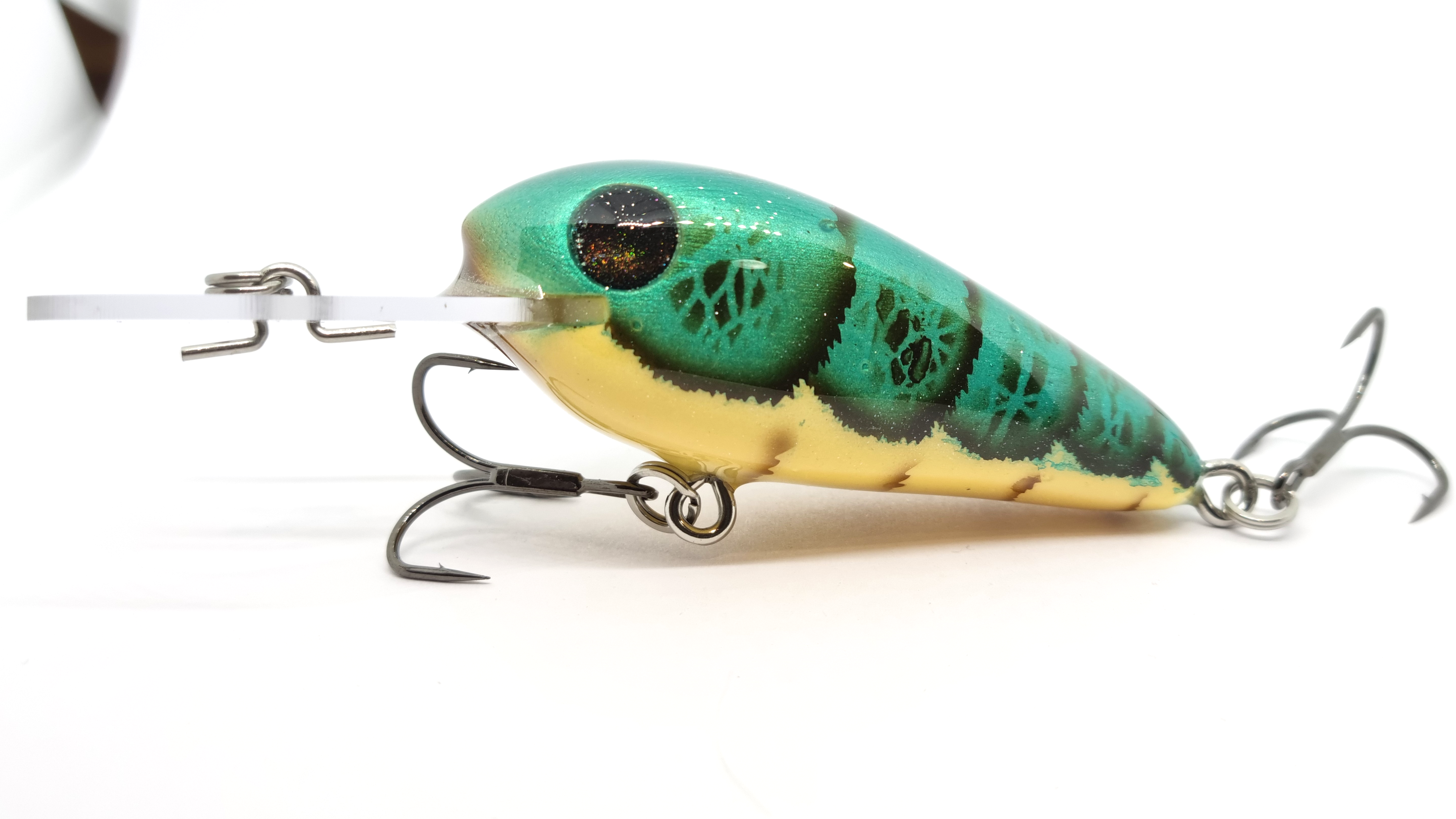 Arbour 65mm diver - Teal Craw – Arbour Lures