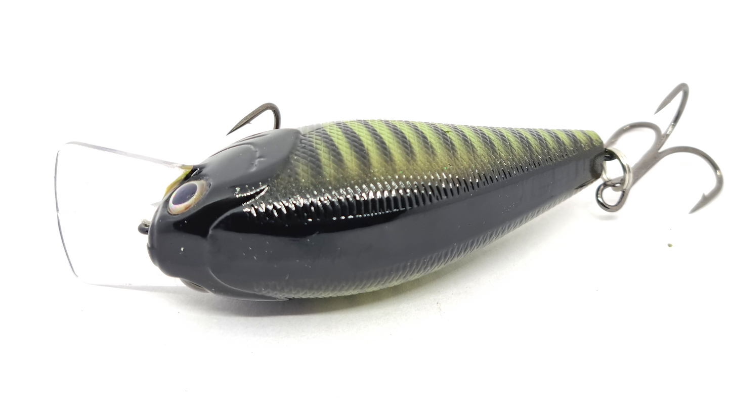 Square Bill 70mm Crankbait - Green Tiger