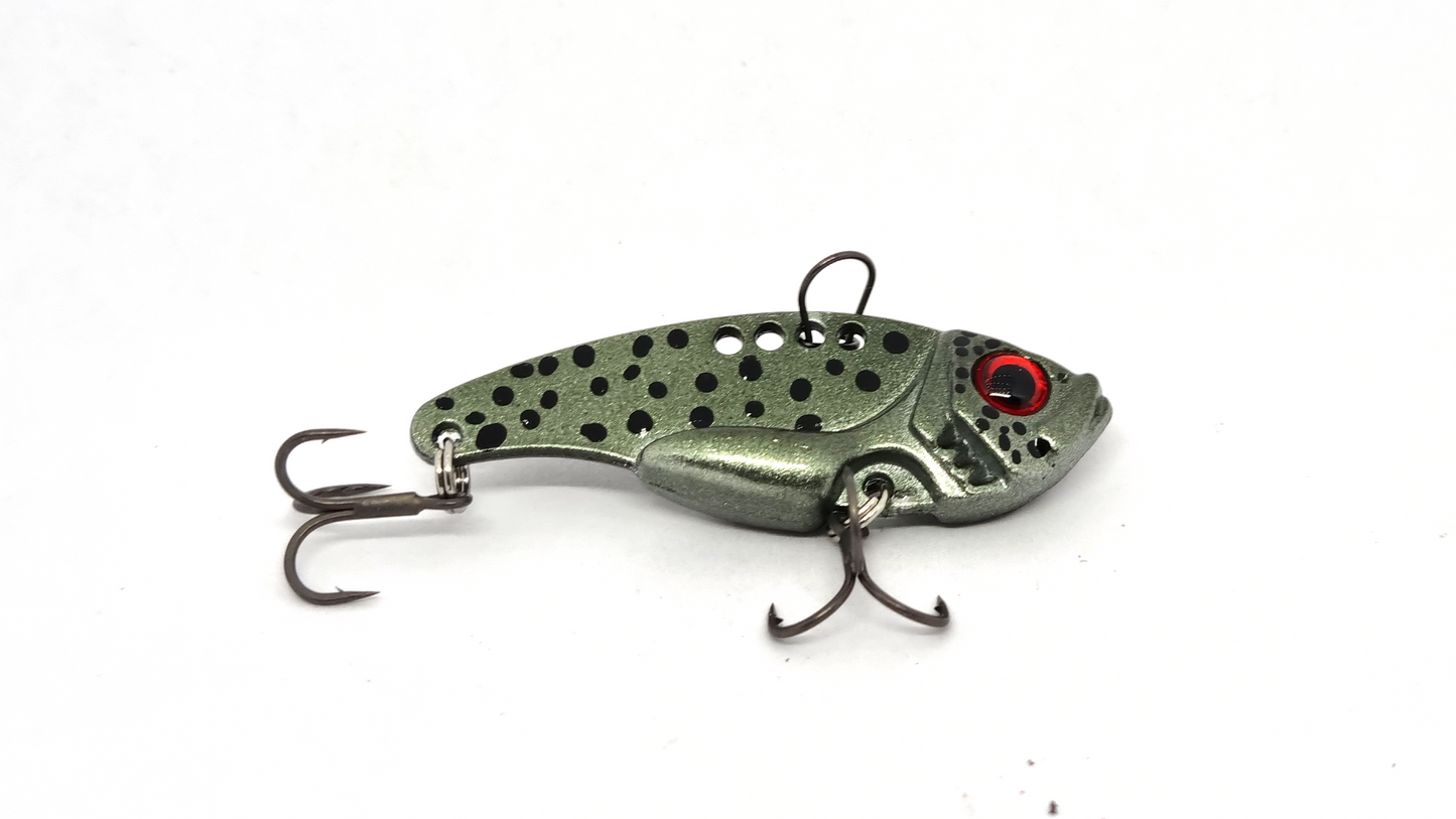 Metal Blade Vibe - 42mm Spotted Dark Green