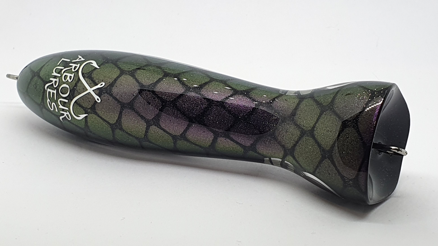 Popper 150mm - Colourshift Purple/Green