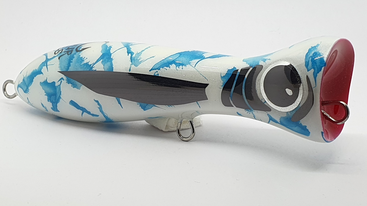 Popper 150mm - Blue Splatter