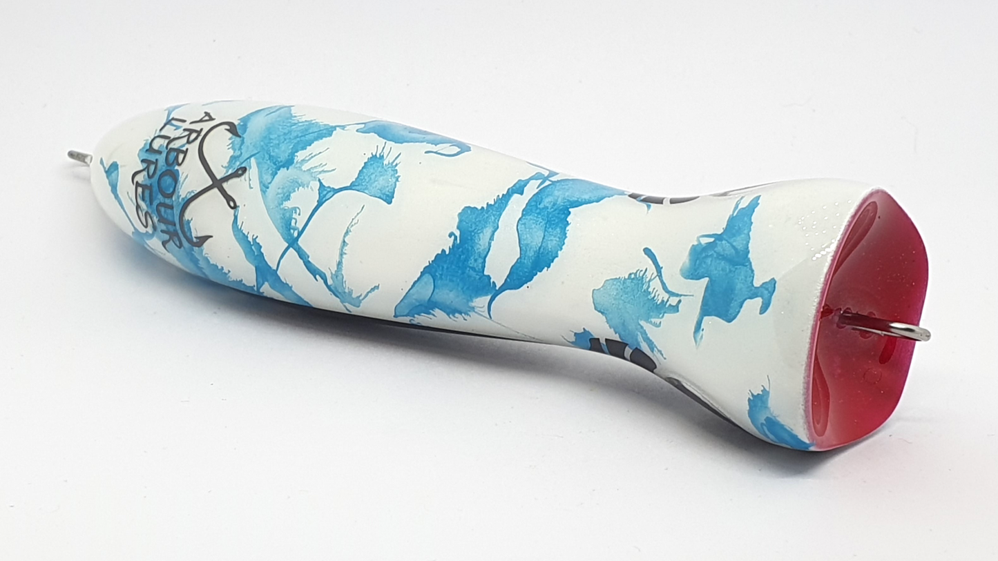 Popper 150mm - Blue Splatter