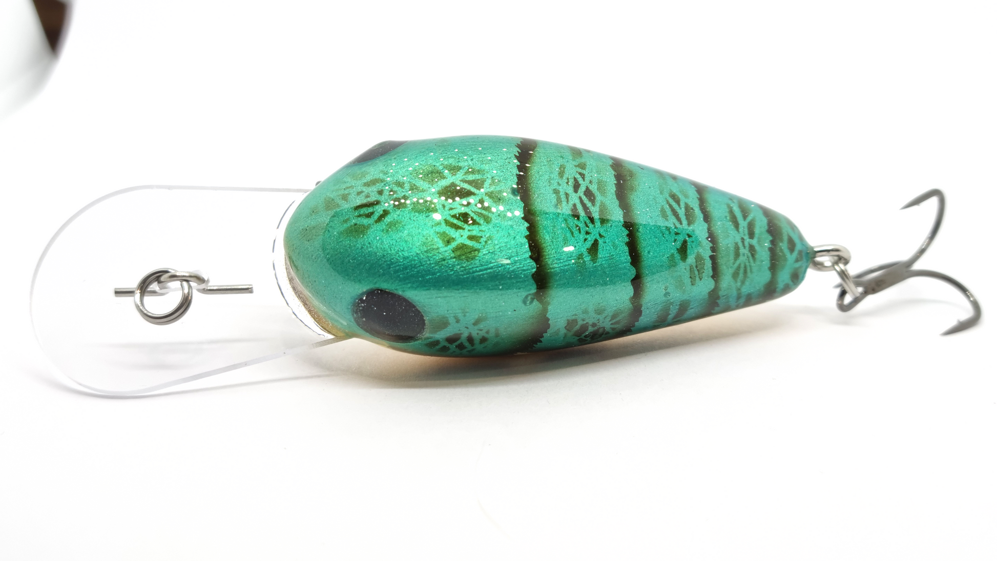 Arbour 65mm diver - Teal Craw – Arbour Lures