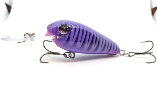 Arbour 65mm diver - Purple Stripe