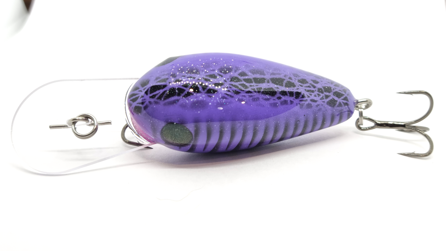 Arbour 65mm diver - Purple Stripe