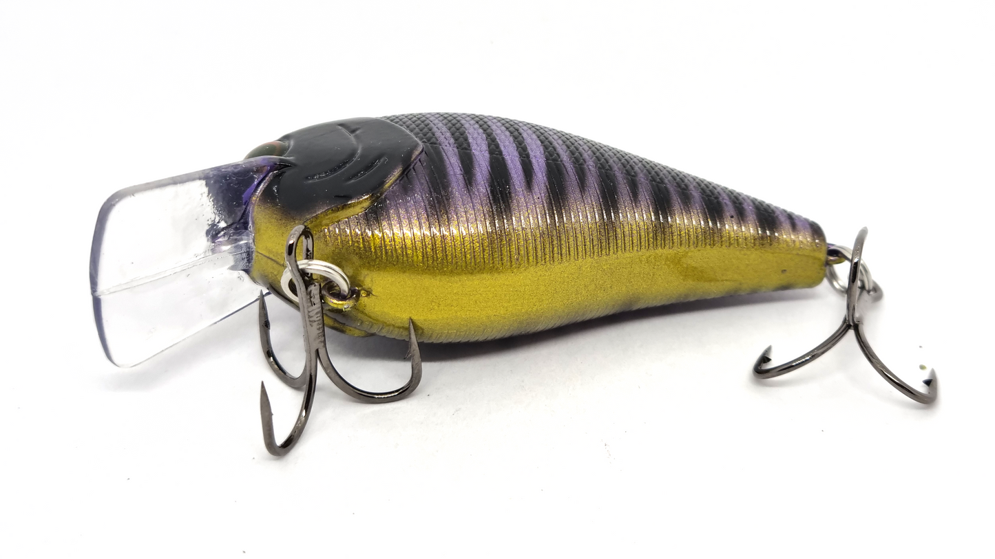 Square Bill 70mm Crankbait - Purple Tiger