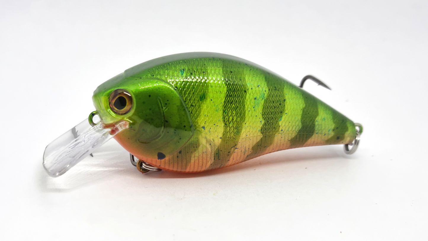 Square Bill 70mm Crankbait - Green Gill