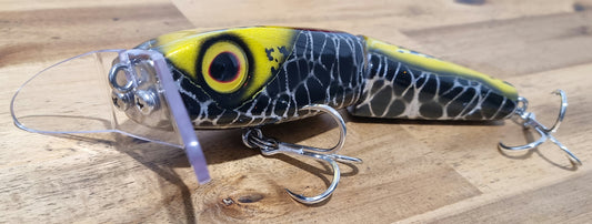 200mm Timber Paddler - Yellow back