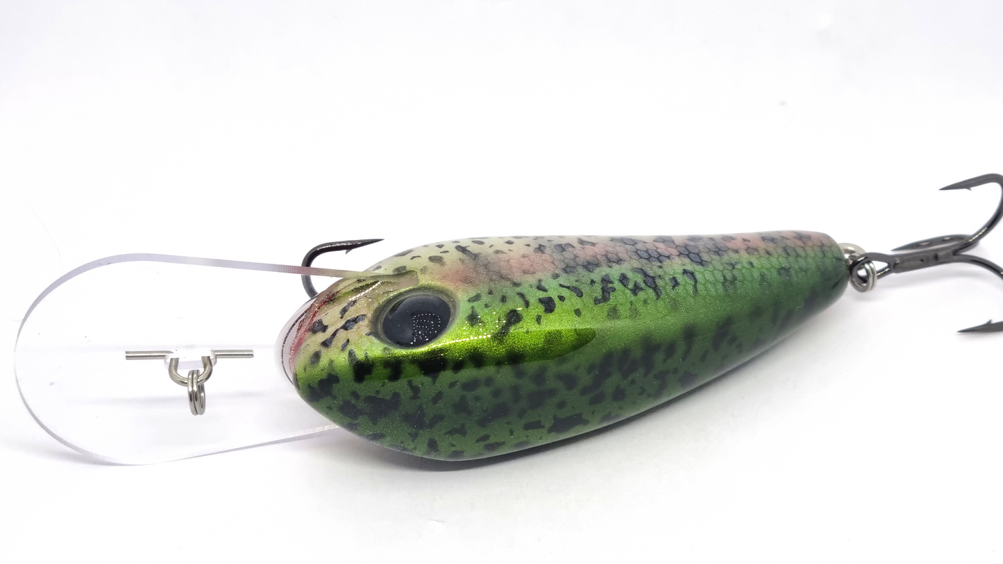 Riftspawn 90mm diver - Green back Rainbow