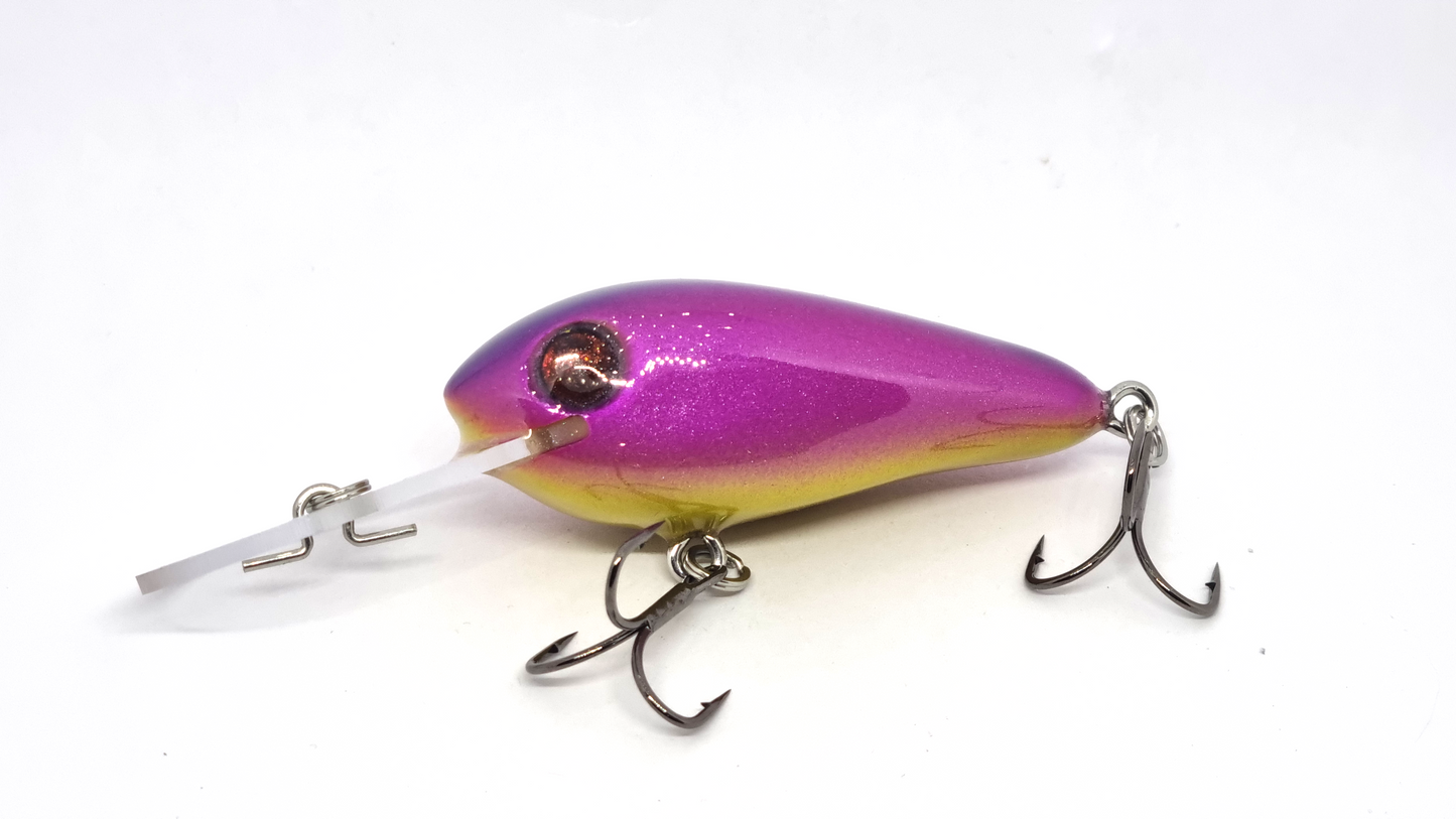 Arbour 65mm diver - Pink to Purple