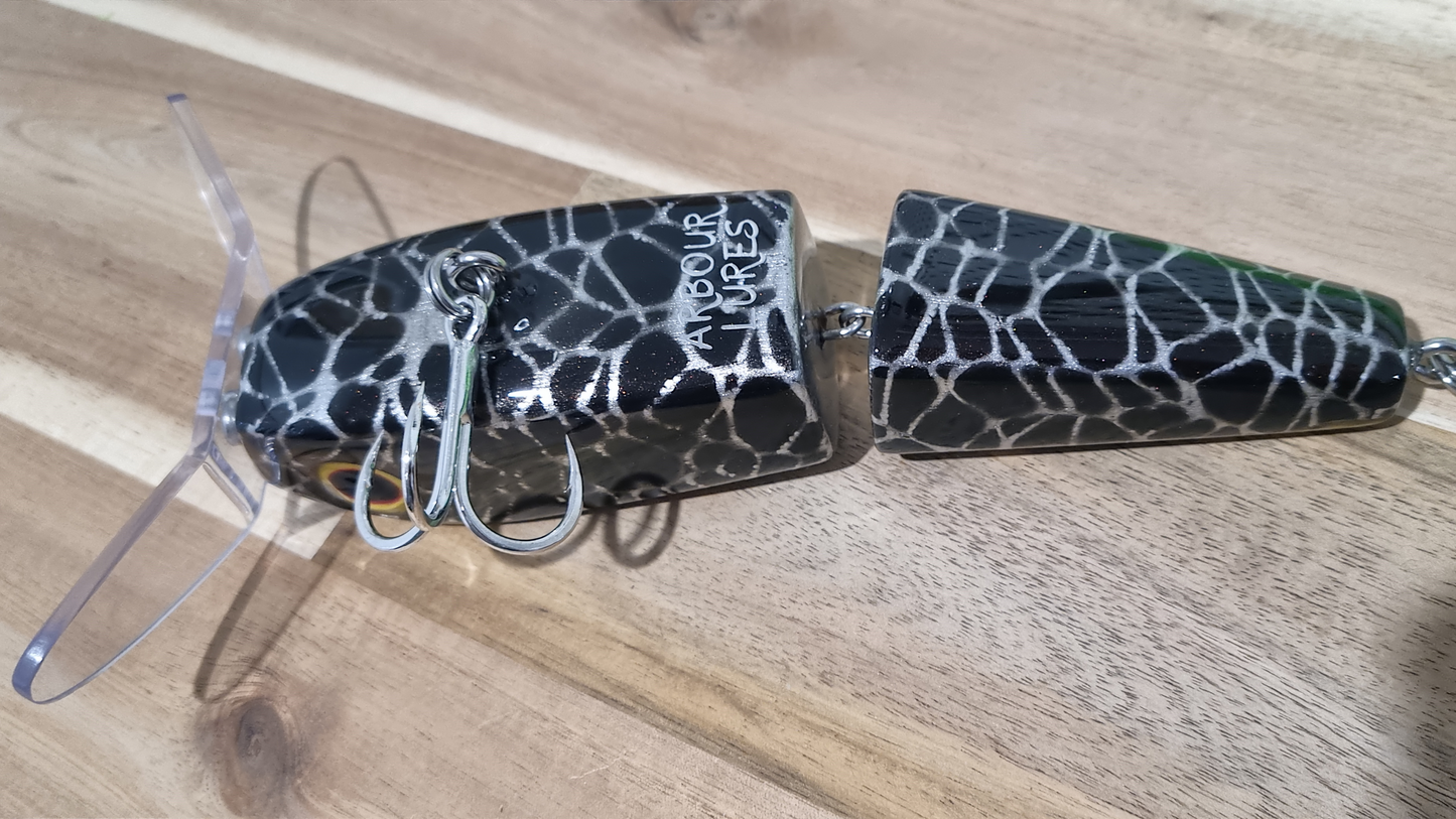 200mm Timber Surface Paddler - Yellow back