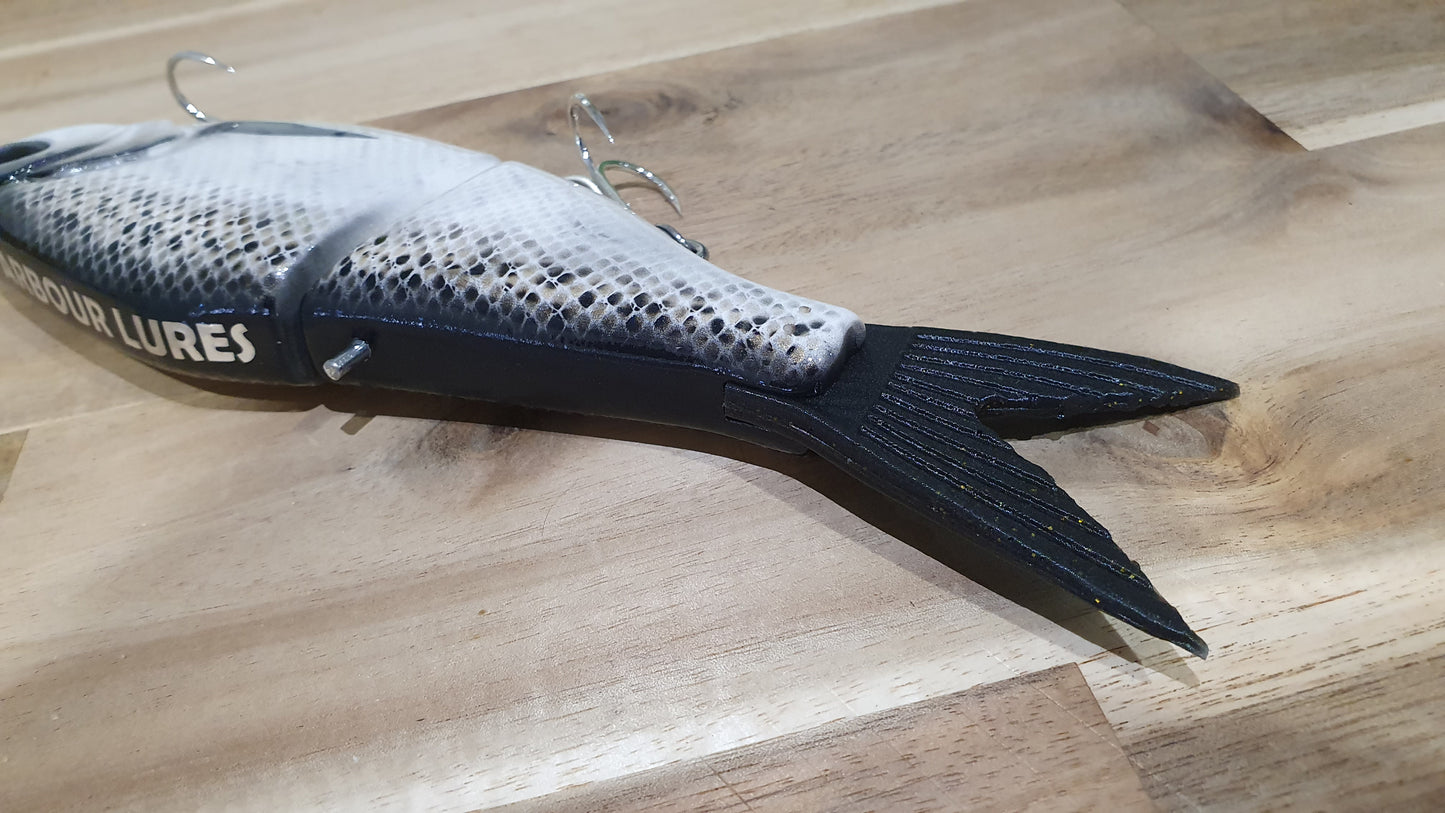 240mm Bony Bream Glide Bait - Black Back