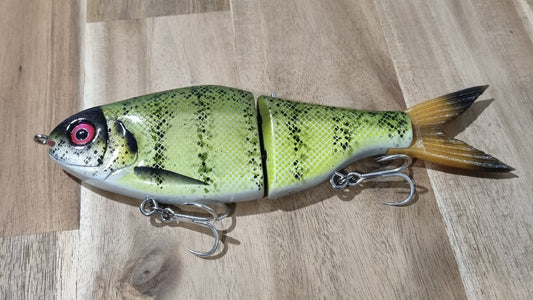 240mm Bony Bream Glide Bait - Pearl Lime Green