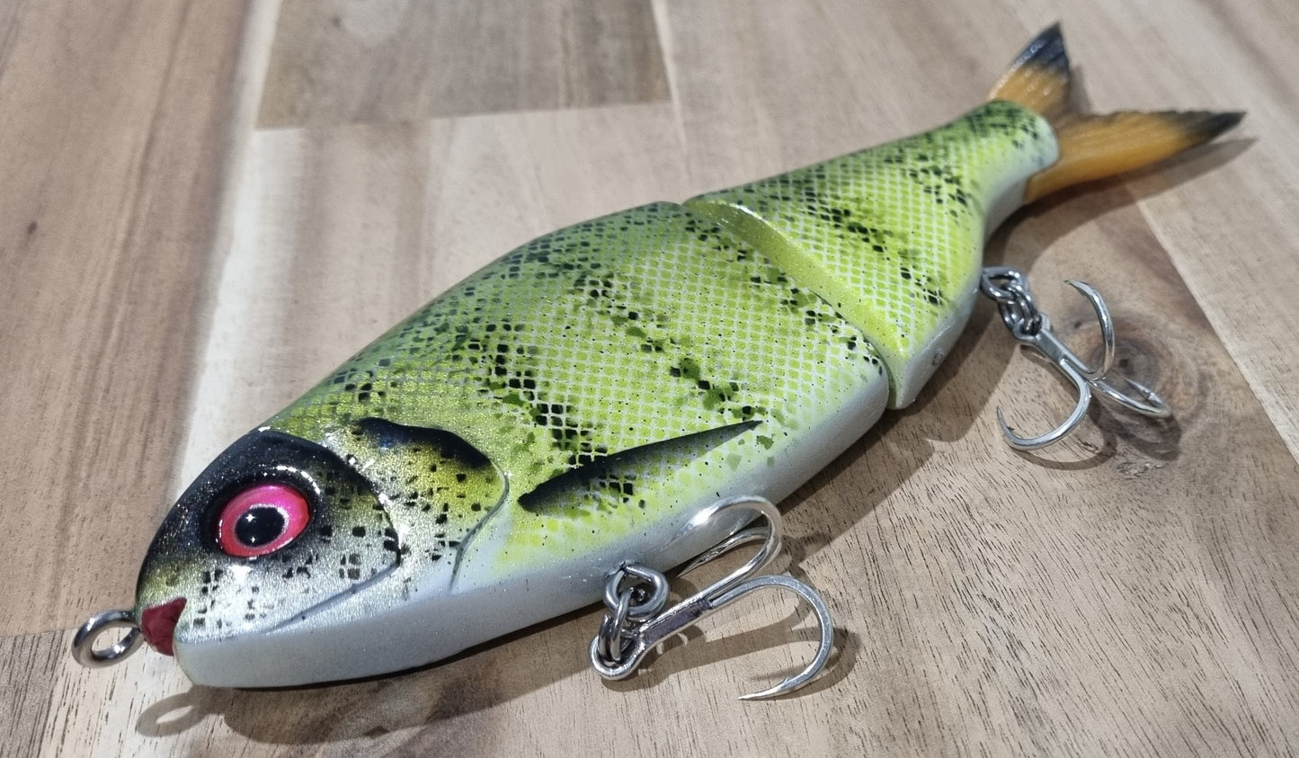 240mm Bony Bream Glide Bait - Pearl Lime Green