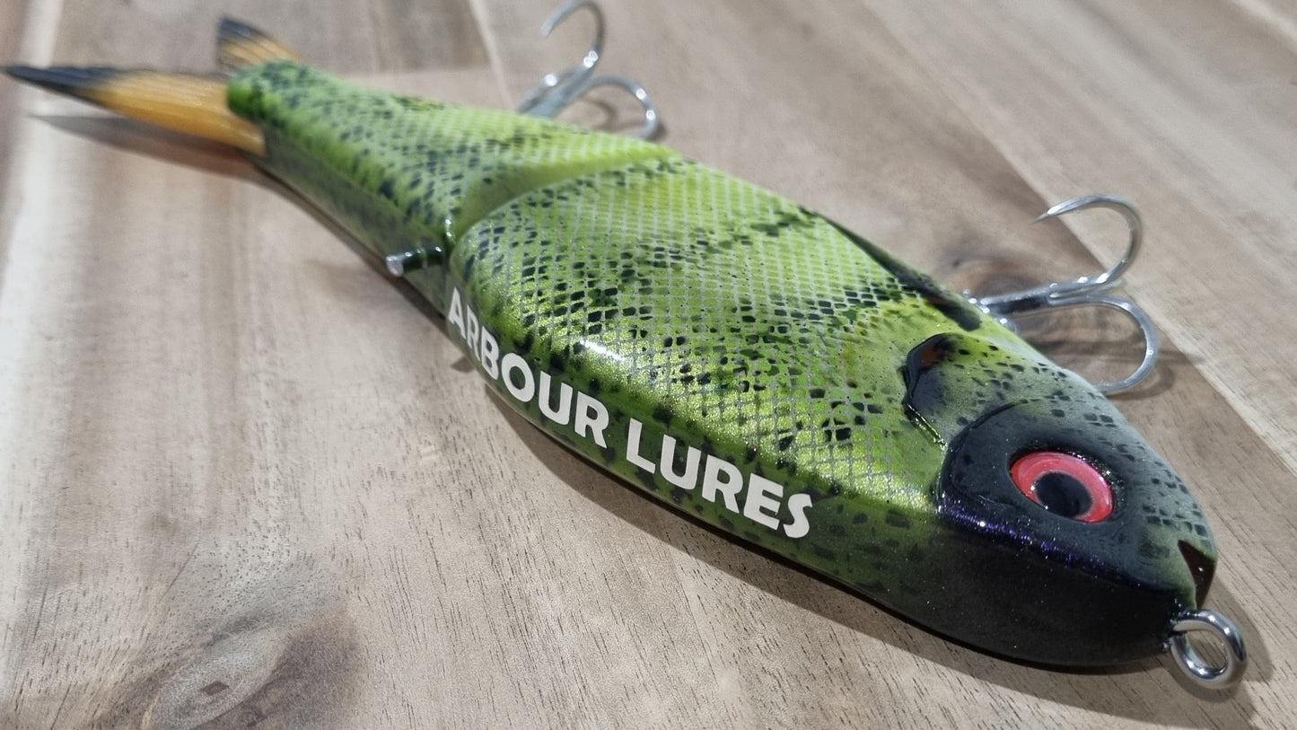 240mm Bony Bream Glide Bait - Pearl Lime Green