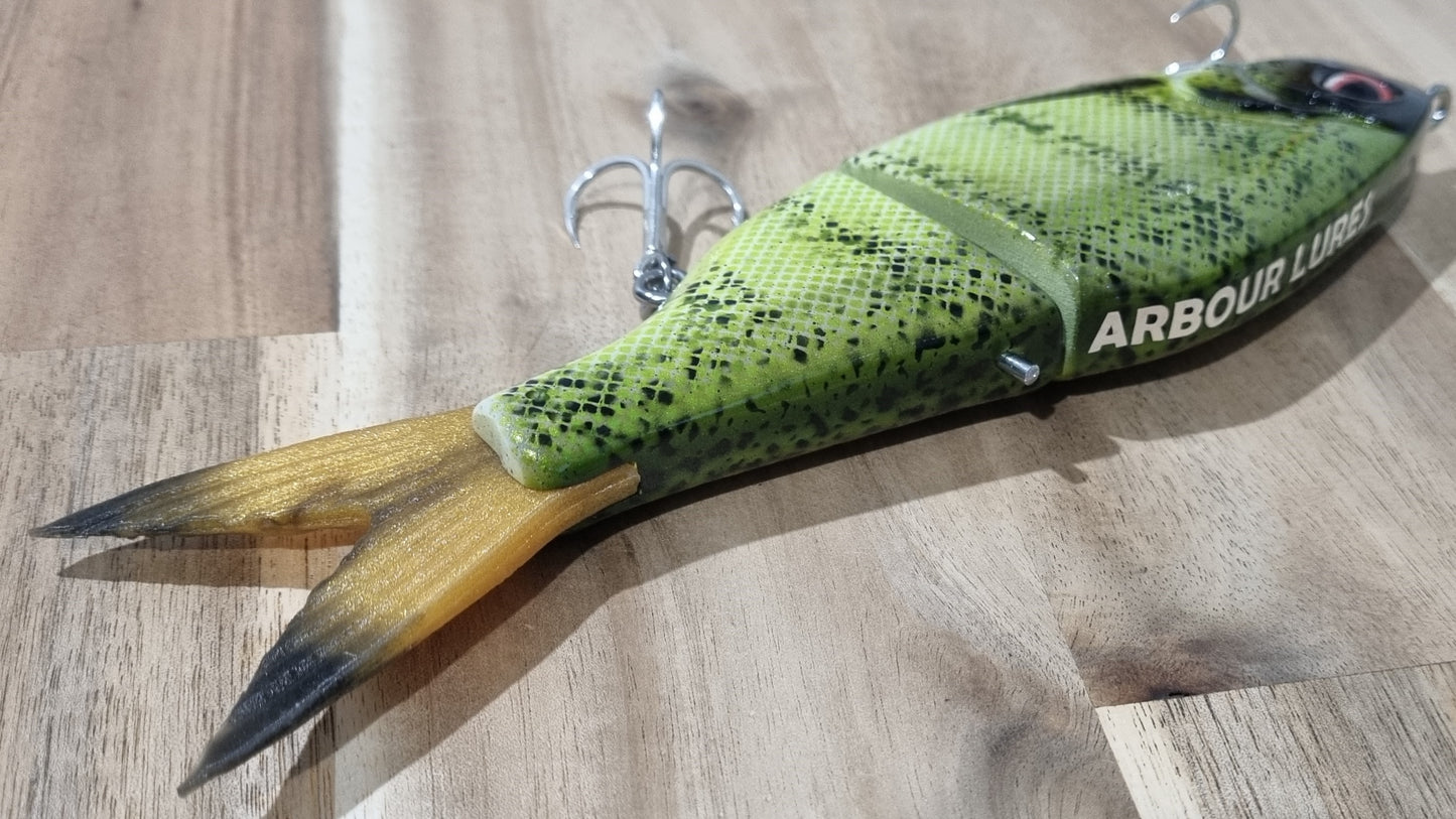 240mm Bony Bream Glide Bait - Pearl Lime Green