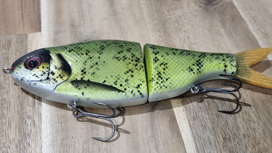 200mm Bony Bream Glide Bait - Pearl Lime Green