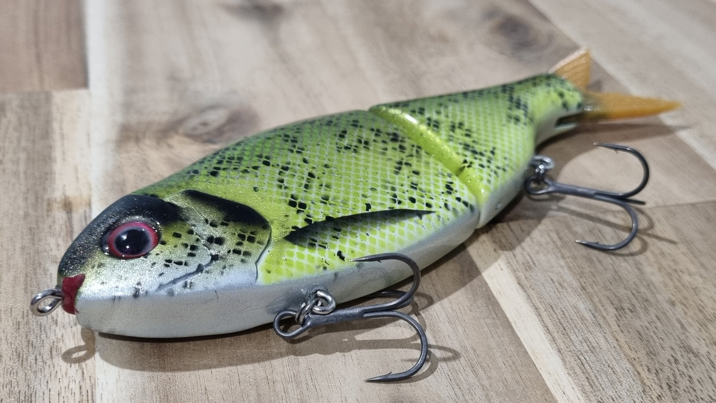 200mm Bony Bream Glide Bait - Pearl Lime Green