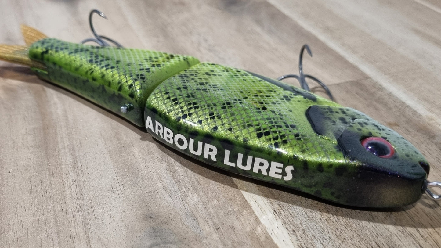 200mm Bony Bream Glide Bait - Pearl Lime Green