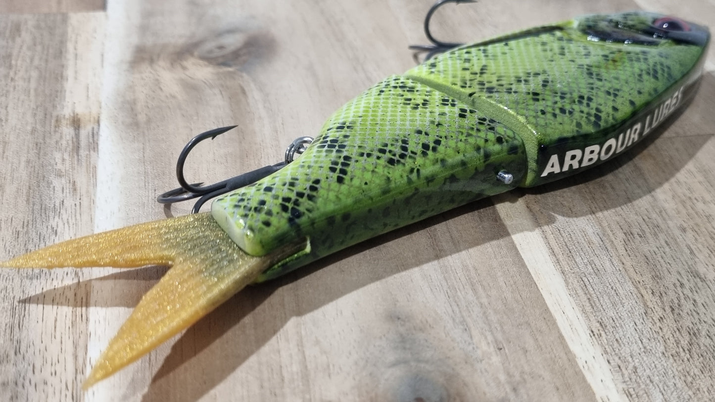 200mm Bony Bream Glide Bait - Pearl Lime Green