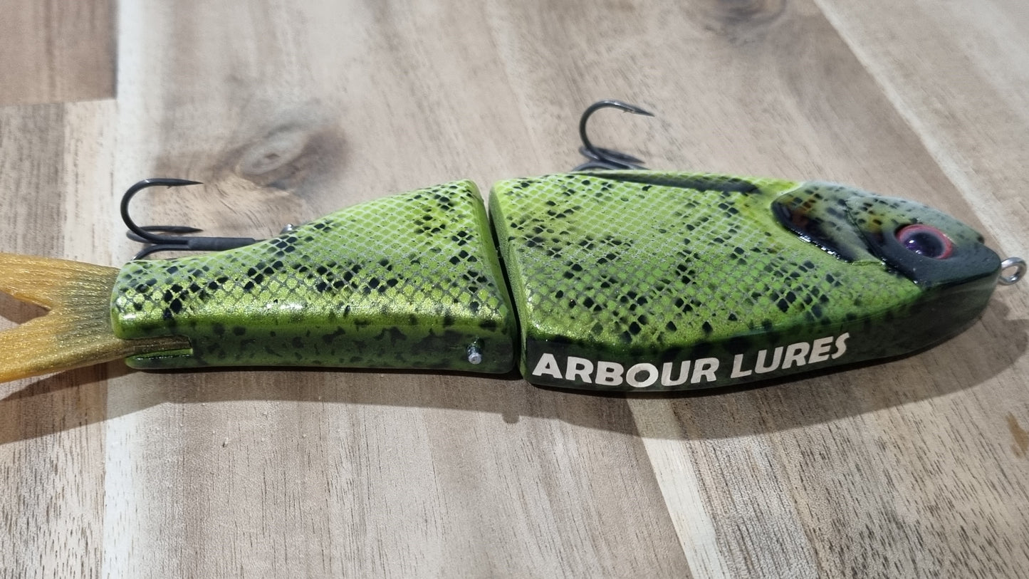 200mm Bony Bream Glide Bait - Pearl Lime Green