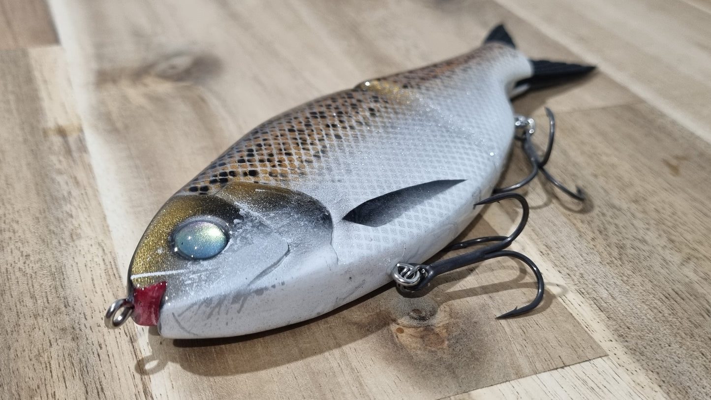 200mm Bony Bream Glide Bait - Gold Black Back