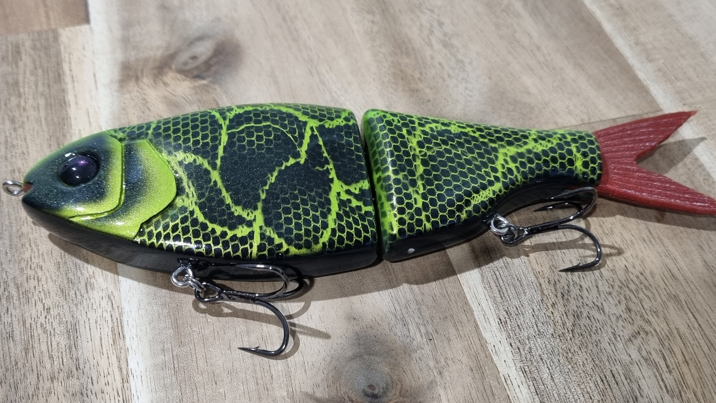 200mm Bony Bream Glide Bait - Green Back Black