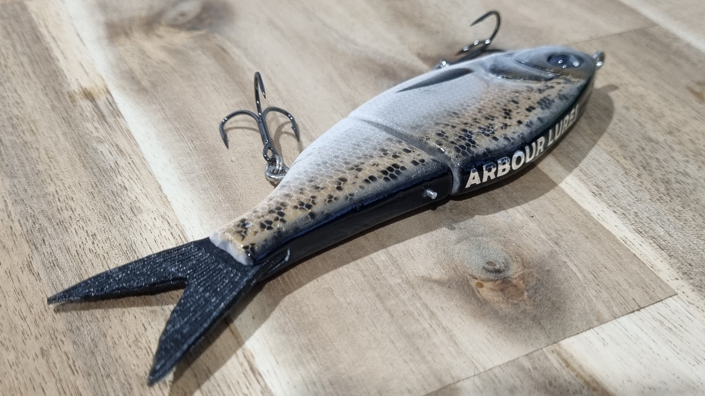 160mm Bony Bream Glide Bait - Gold Black Back