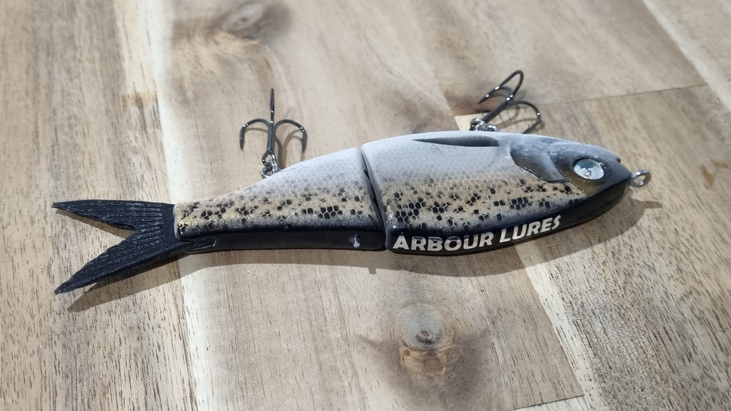 160mm Bony Bream Glide Bait - Gold Black Back