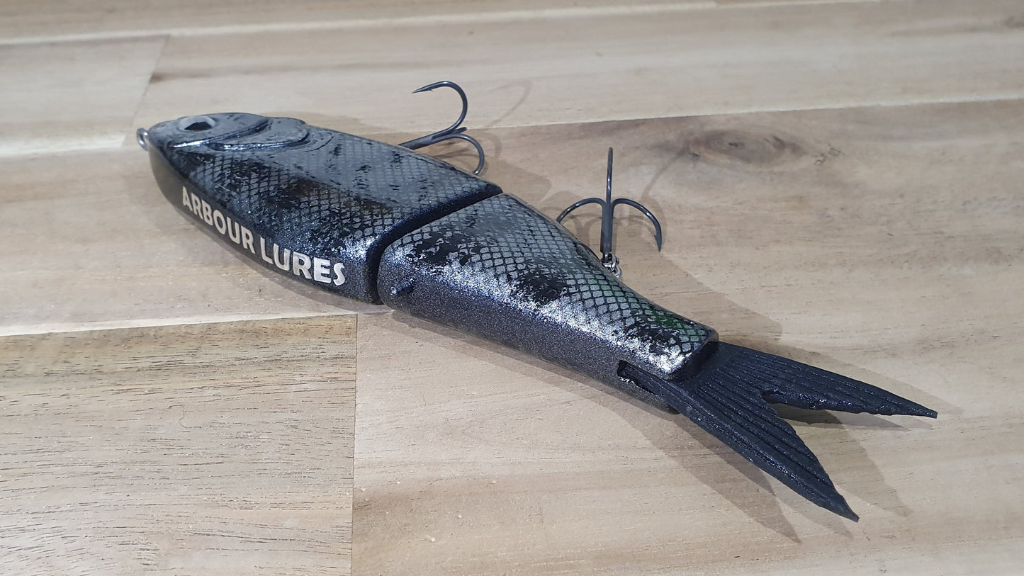 200mm Bony Bream Glide Bait - Shadow